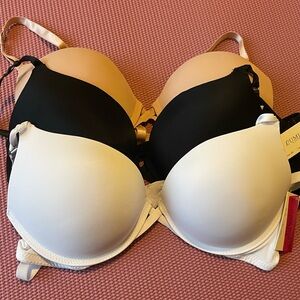 3 pack push up bras